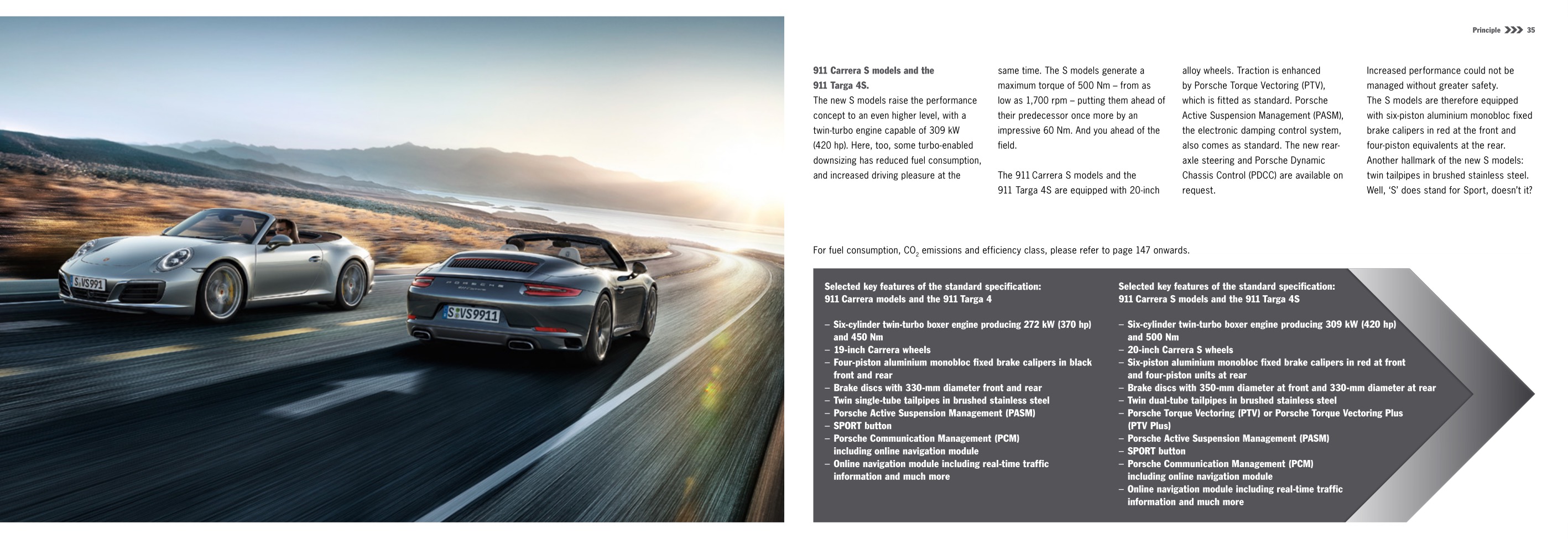 2017 Porsche 911 Brochure Page 71